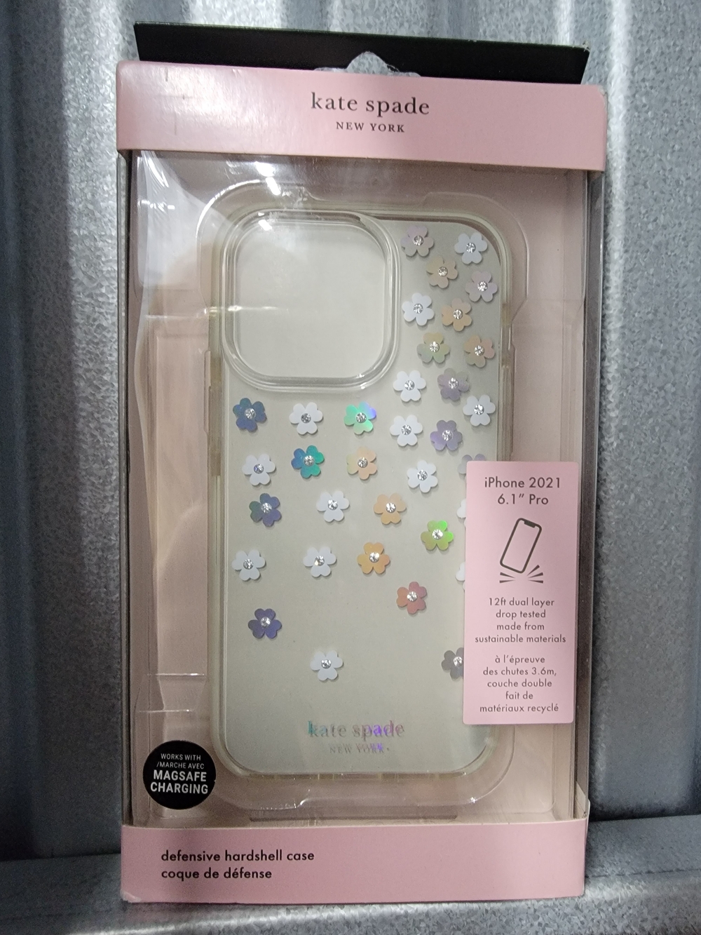 Kate Spade Case for Iphone 13 Pro, Scattered Flowers